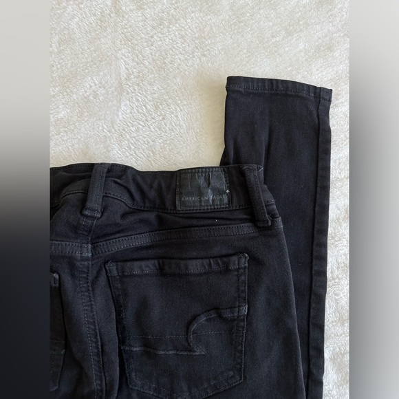 American Eagle Black Jeans Next Level Stretch - Picture 5 of 5